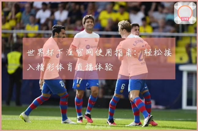 世界杯下注官网使用指南：轻松接入精彩体育直播体验